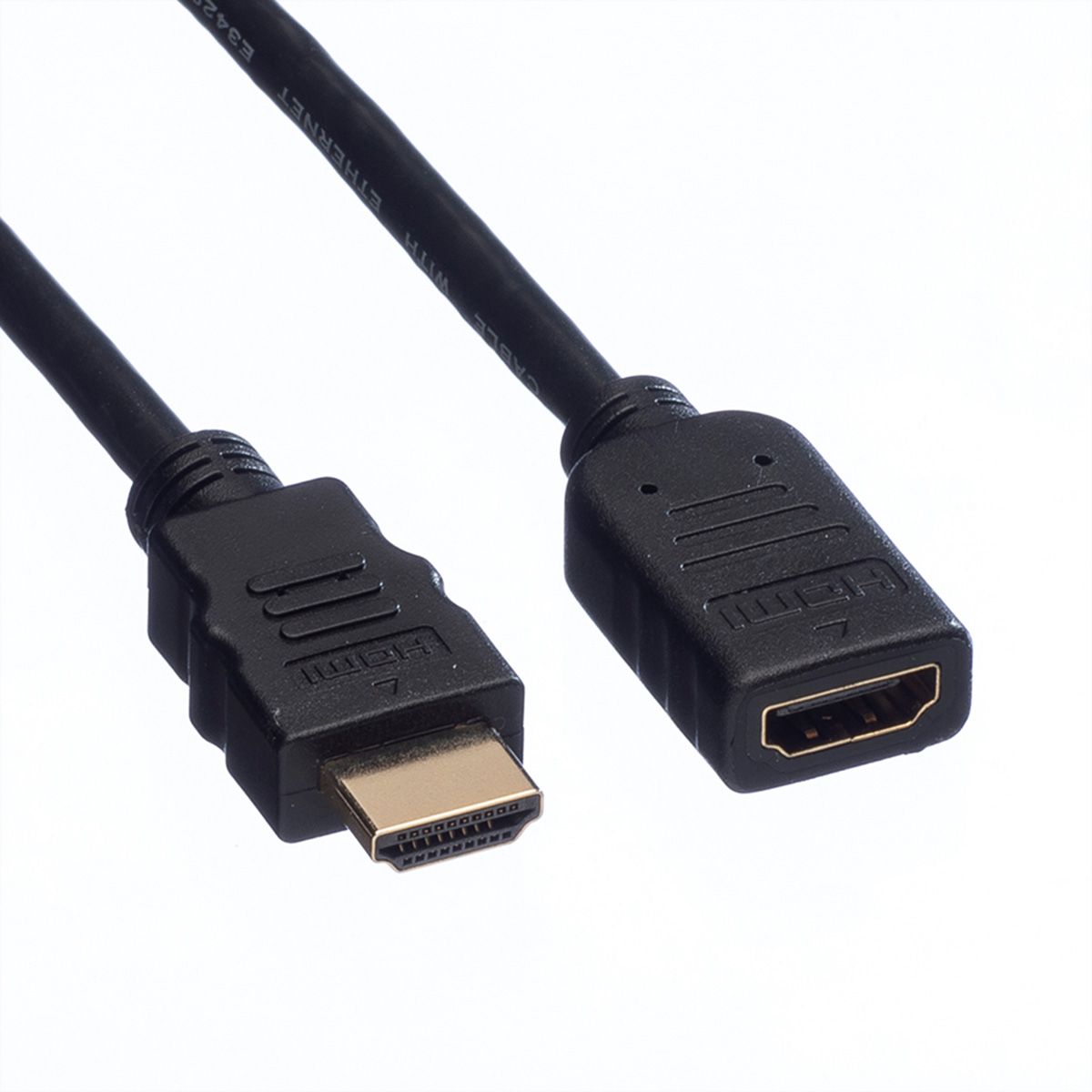 VALUE Câble HDMI High Speed avec Ethernet M/F, 2 m