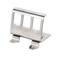 ROLINE Adaptateur pour rail DIN, vide, pour 3 Keystones