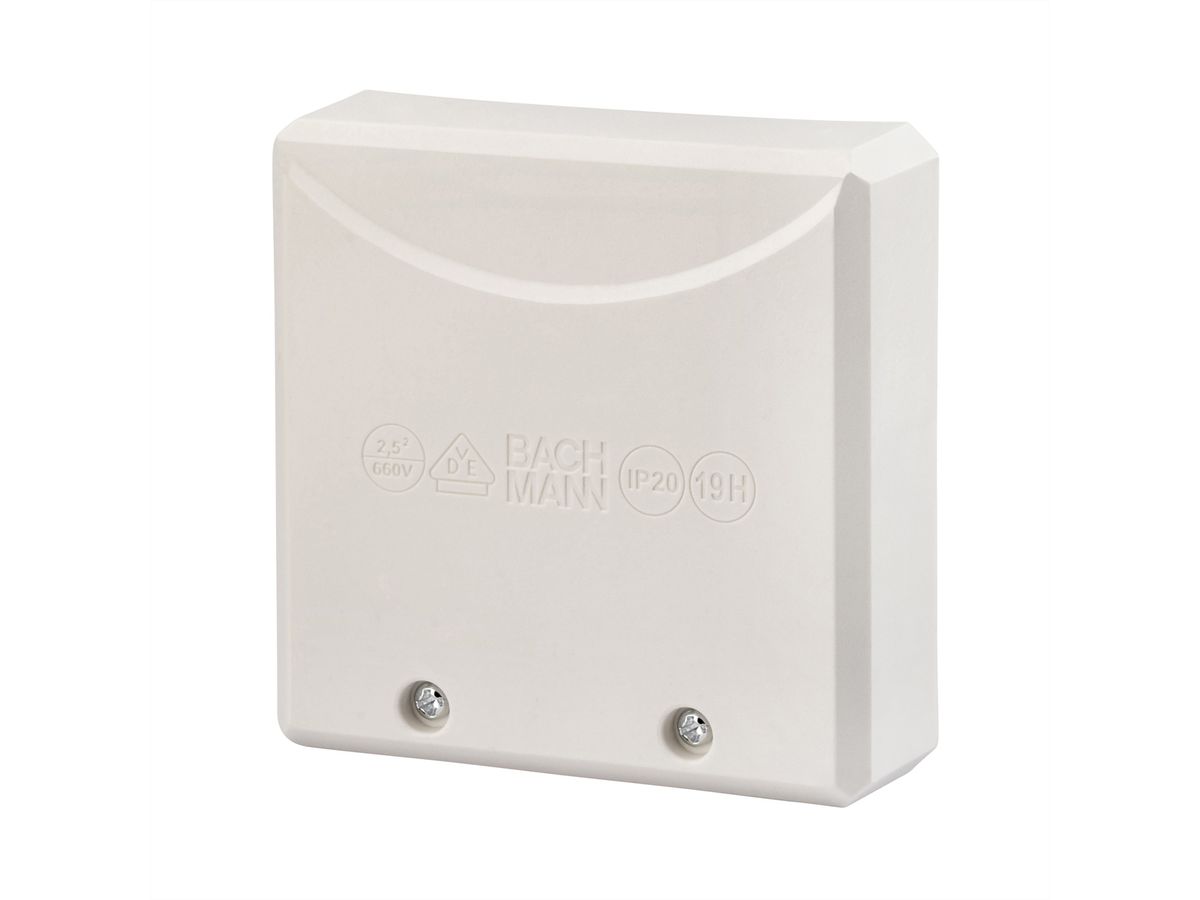 BACHMANN Boîtier de raccord four blanc, 16A/400V (0,75 - 2,5mm²)