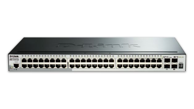 D-Link DGS-1510-52X commutateur réseau Géré L3 Gigabit Ethernet (10/100/1000) 1U Noir