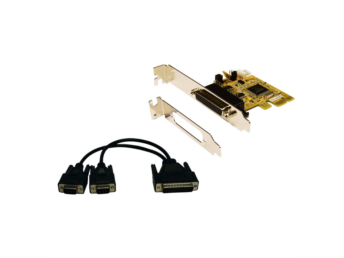 EX-44342 Carte PCIe 2 ports RS-232