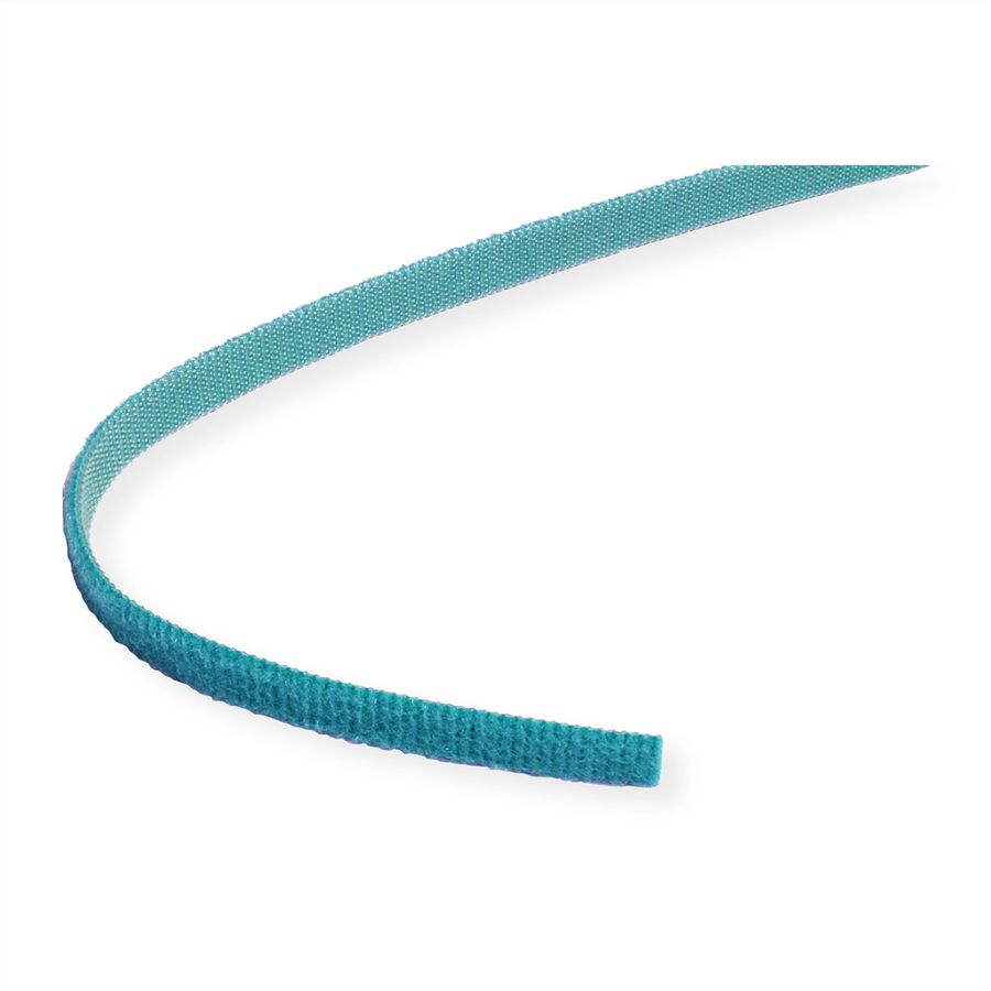 VELCRO® One Wrap® Bande 10 mm, turquoise, 25 m