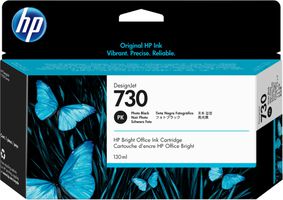 HP Cartouche d’encre 730 DesignJet noir photo, 130 ml