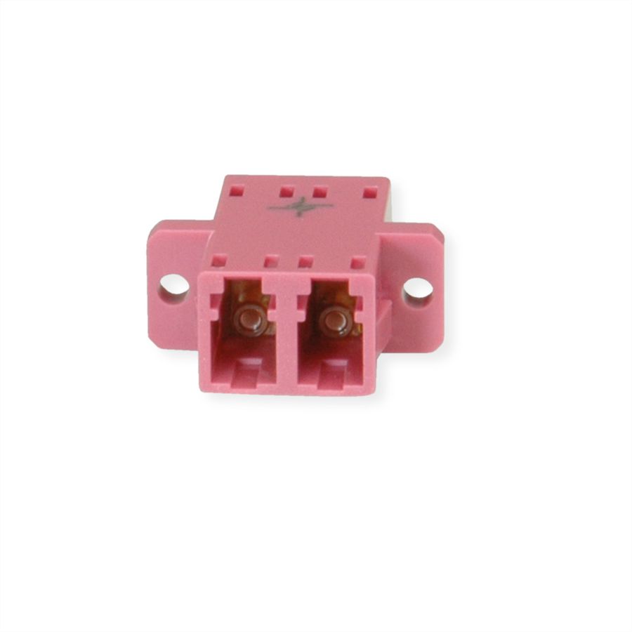 TELEGÄRTNER Coupleur LD Duplex, Multimode, Manchon en céramique, boîtier en plastique, violet, Z77