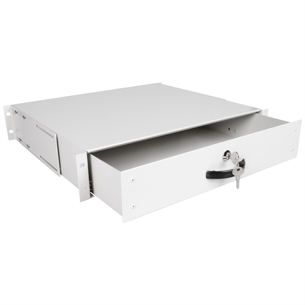 ROLINE 19" Tiroir pour clavier 2U, 400P fermable gris