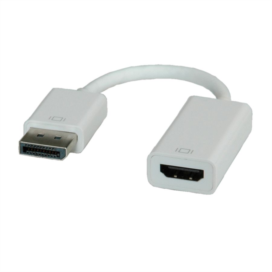 ROLINE Adaptateur DisplayPort - HDMI, DP M-HDMI F