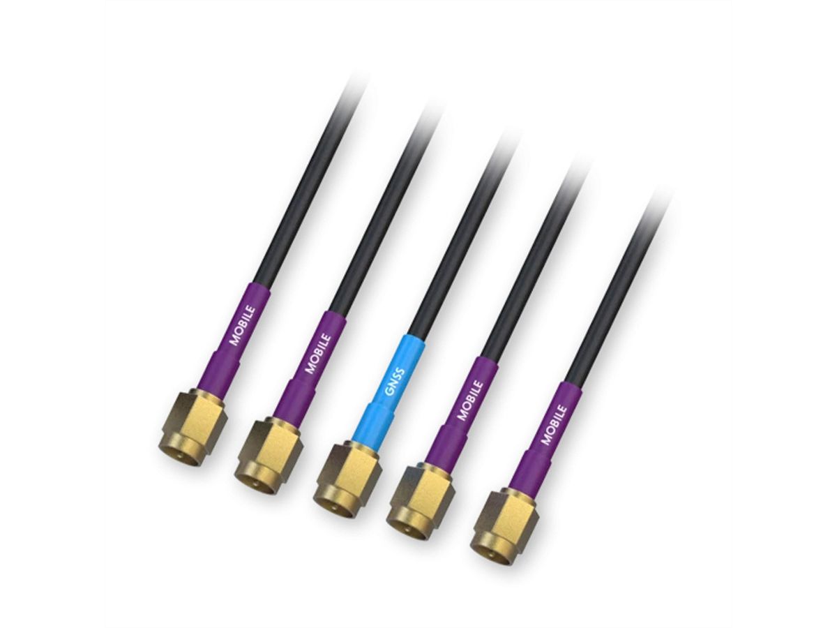 TELTONIKA PR1KCL28 Antenne de toit, COMBO QUAD MOBIL/GNSS SMA