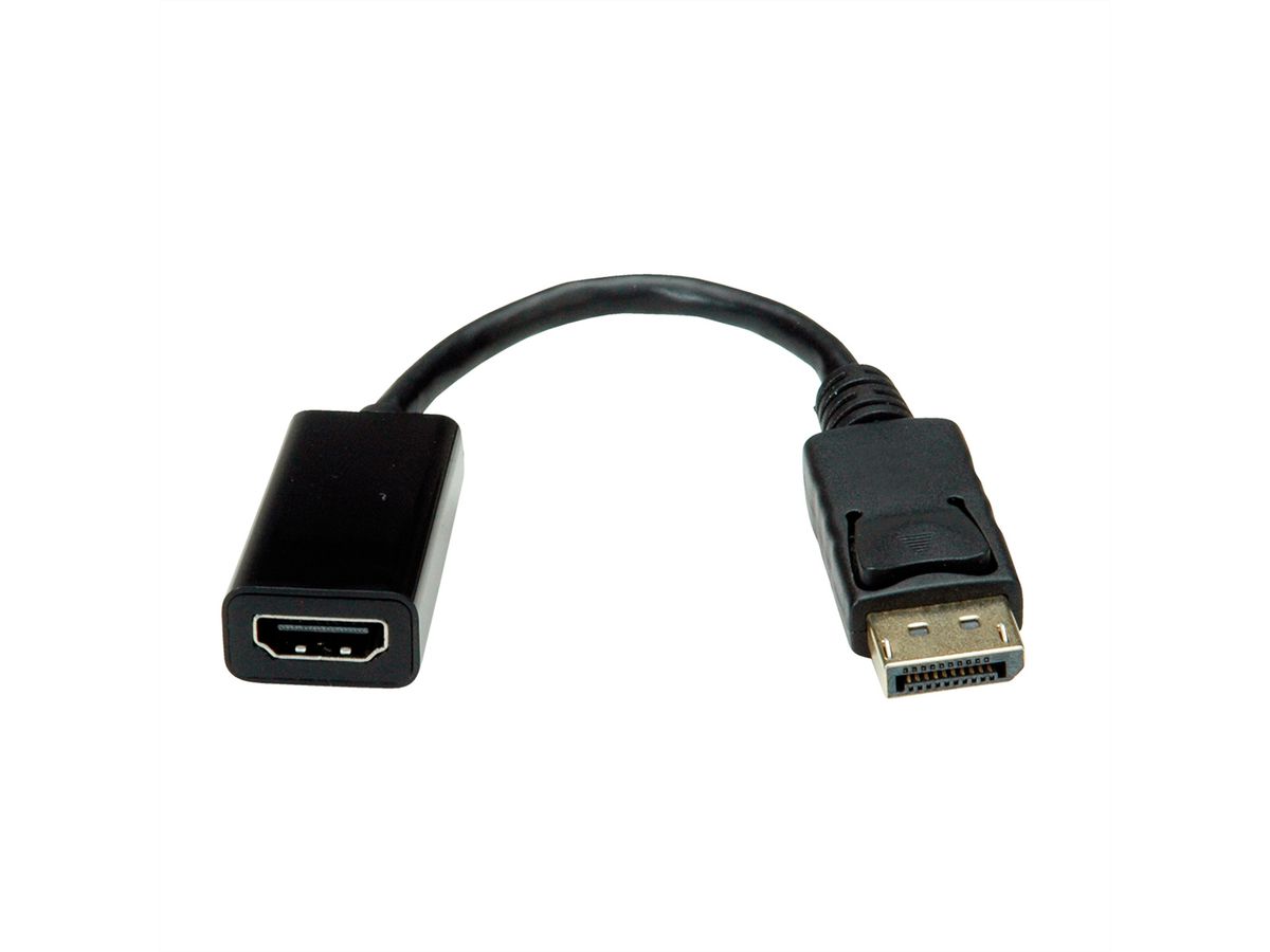 VALUE Adaptateur DisplayPort - HDMI, DP M-HDMI F