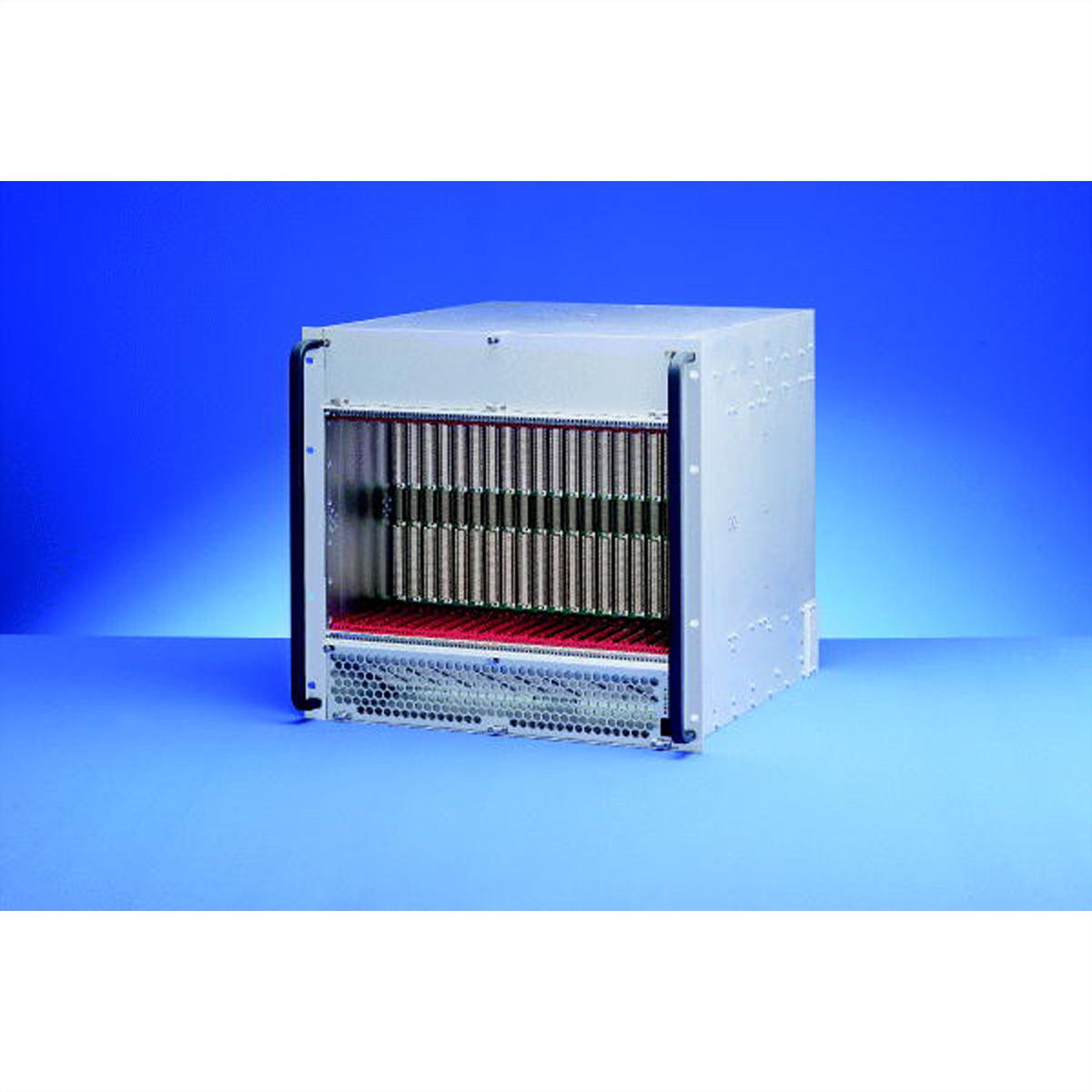 Système VME64x SCHROFF, 10 U, 21 slots, 2 Open Frame PSUs