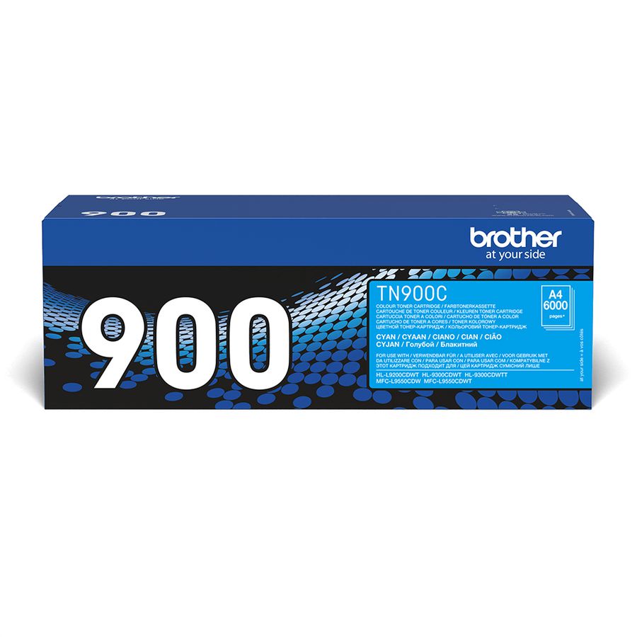 Brother TN-900C - Cartouche de toner originale – Cyan