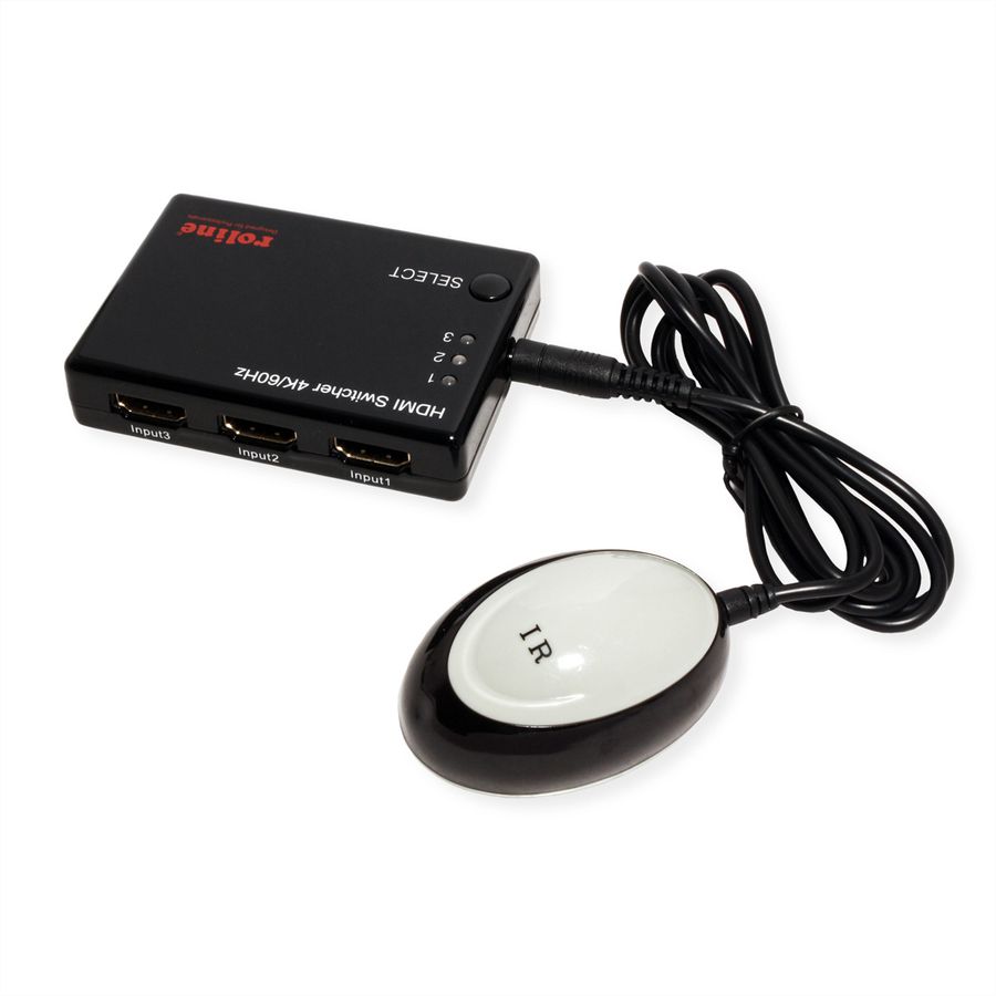 ROLINE Switch HDMI 4K 3 ports