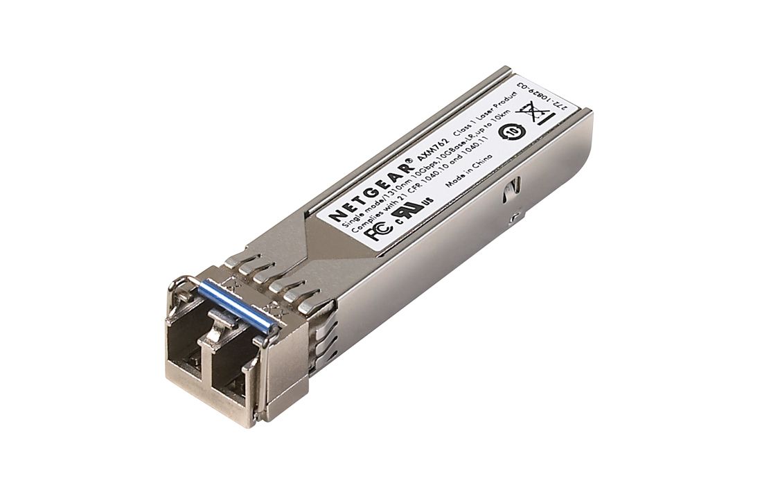 Netgear 10 Gigabit LR SFP+, 10pk 10000Mbit/s SFP+ module émetteur-récepteur de réseau
