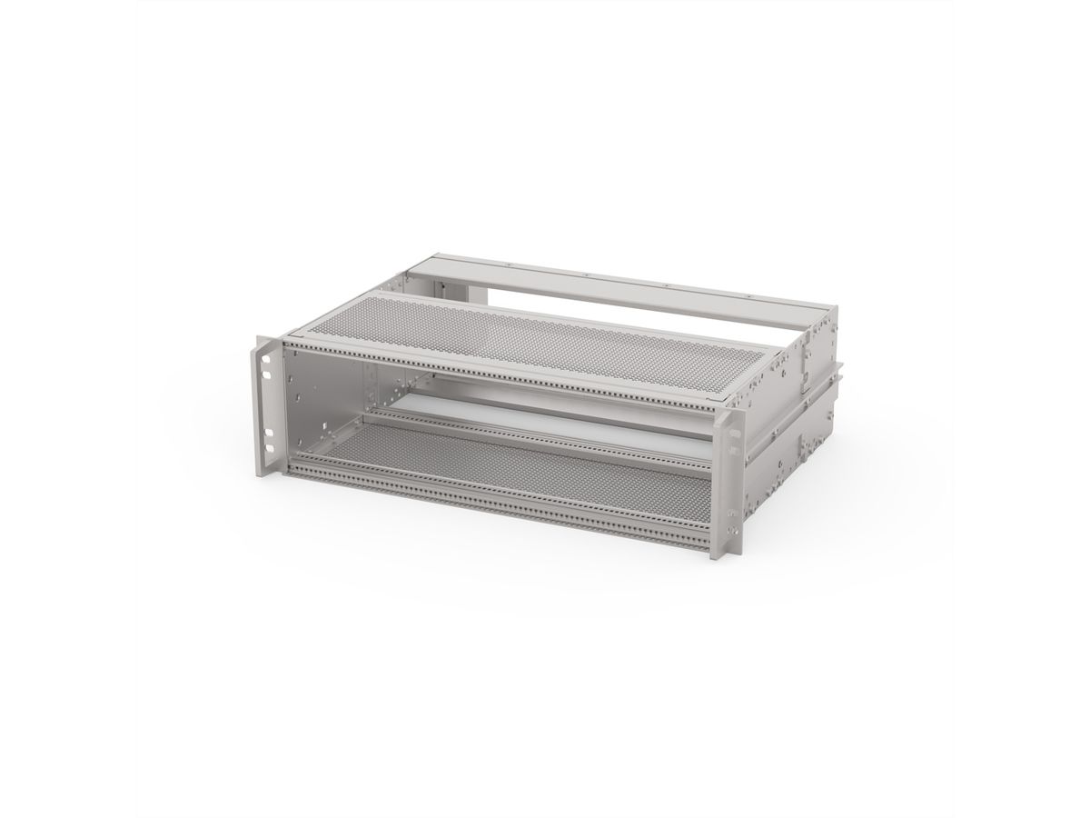 SCHROFF EuropacPRO 19" Subrack Kit pour chemin de fer, blindé, SNCF, CompactPCI, 3 U, 84 HP, 320 mm