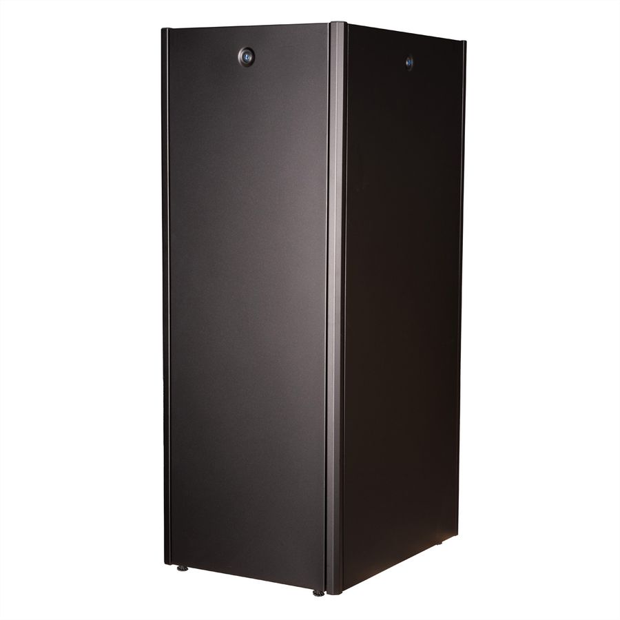 ROLINE 19" Baie réseau Basic 32U, 600x800 LxP Porte verre noir