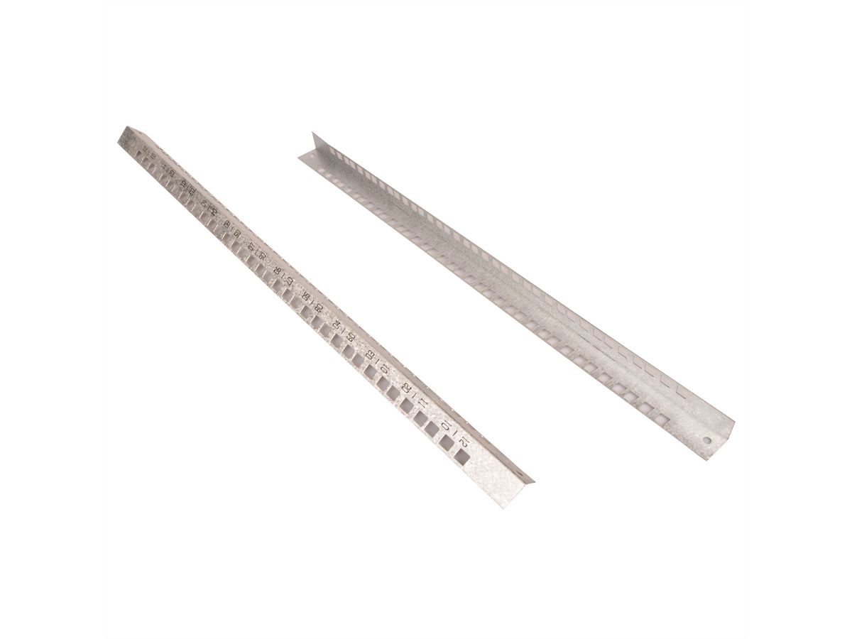 ROLINE 19" Kit de rails profilés ROLINE 9 U, pour boîtier mural Basic