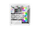 XILENCE Xilent Gleam X818.W.ARGB Gaming ATX PC blanc, Tour RGB ATX Midi