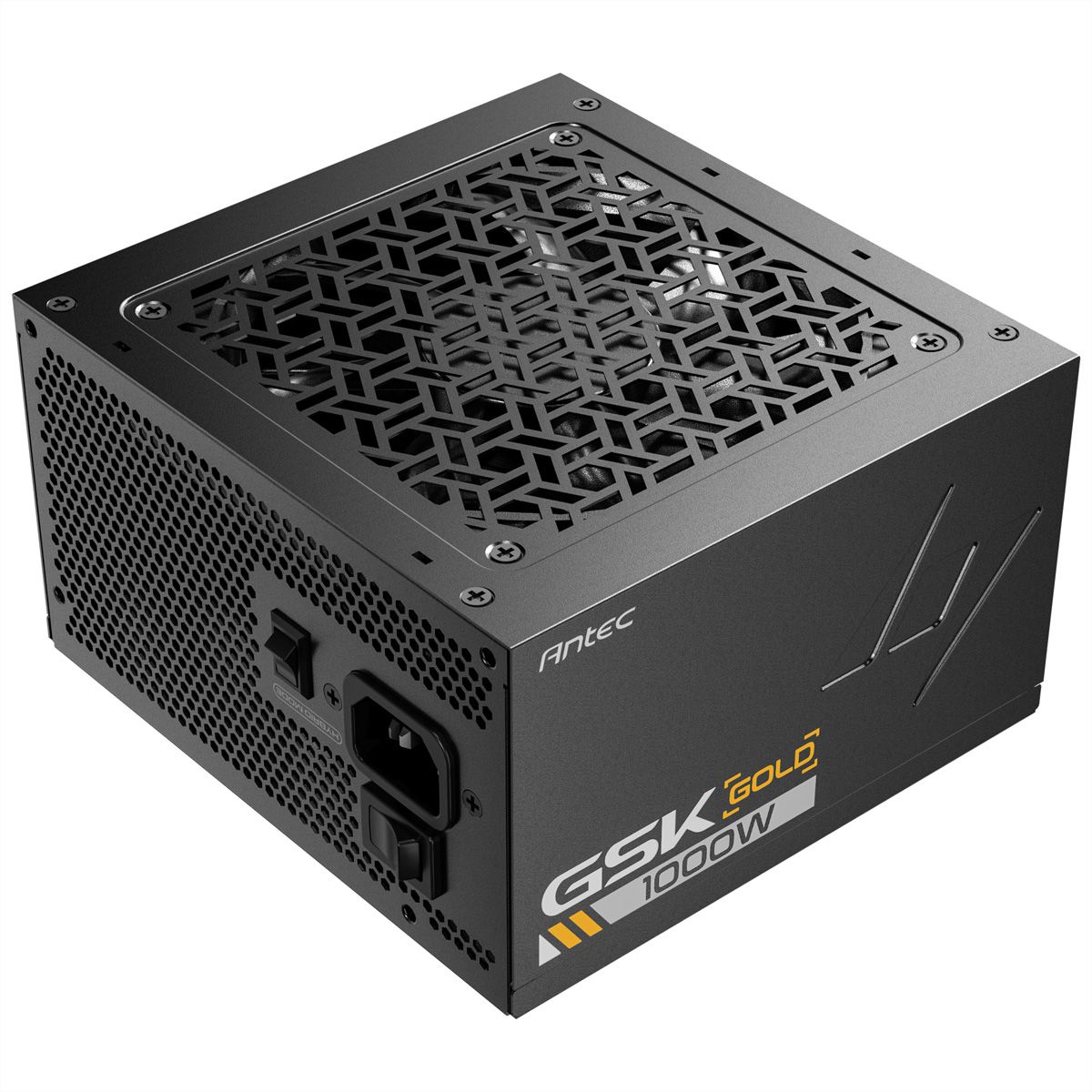 ANTEC GSK 1000 ATX3.1 Bloc d'alimentation 1000 W entièrement modulaire, certifié 80 PLUS Gold , noir
