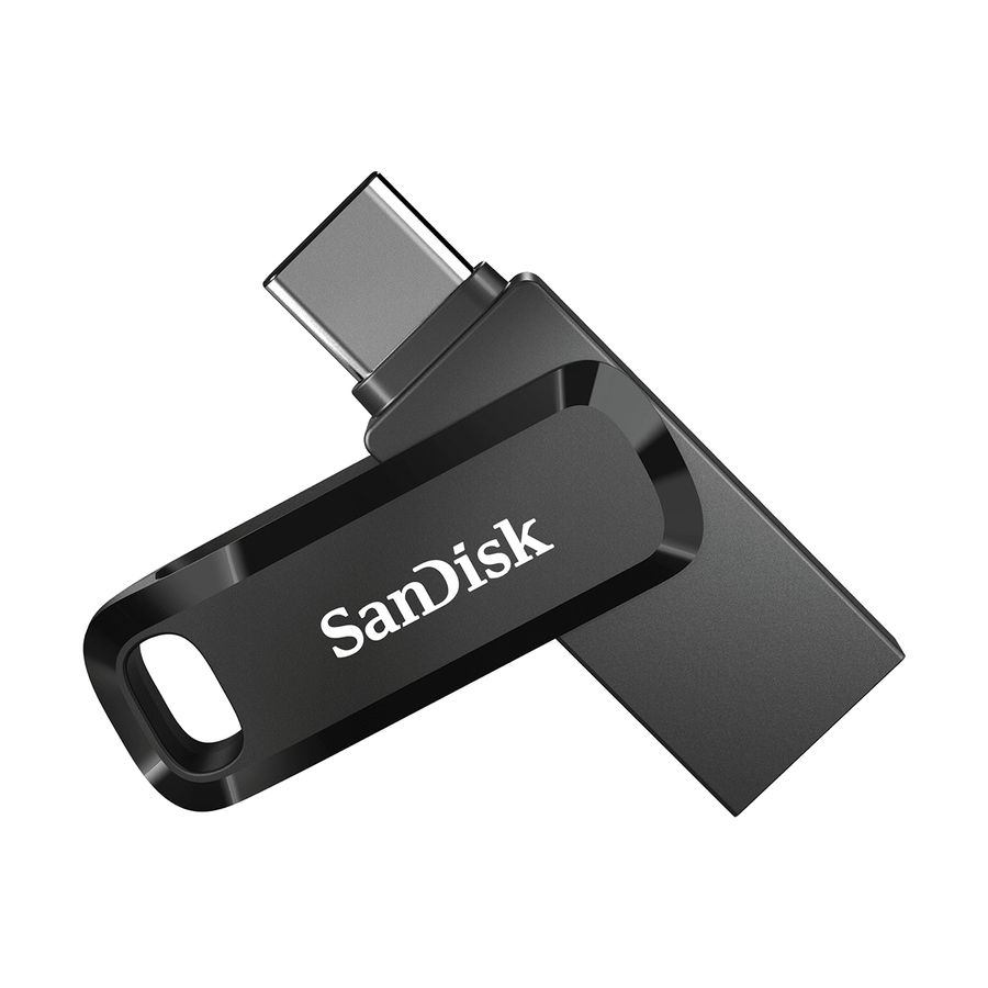 SanDisk Ultra Dual Drive lecteur USB flash 128 Go USB Type-A / USB Type-C 3.2 Gen 1 (3.1 Gen 1) Noir, Argent