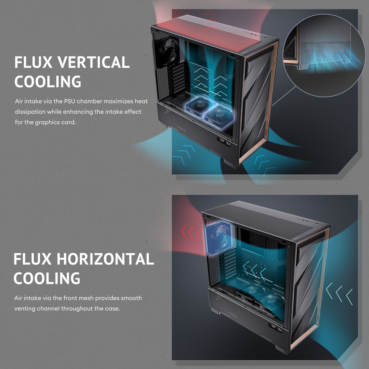 ANTEC FLUX PRO EUV Boîtier PC Big / Full Tower ATX, noir