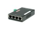 ROLINE Injecteur PoE Gigabit Ethernet, 4 ports