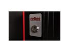 ROLINE 19" Boîtier mural Pro 16U, 600x600 LxP pivotant en 2 parties noir
