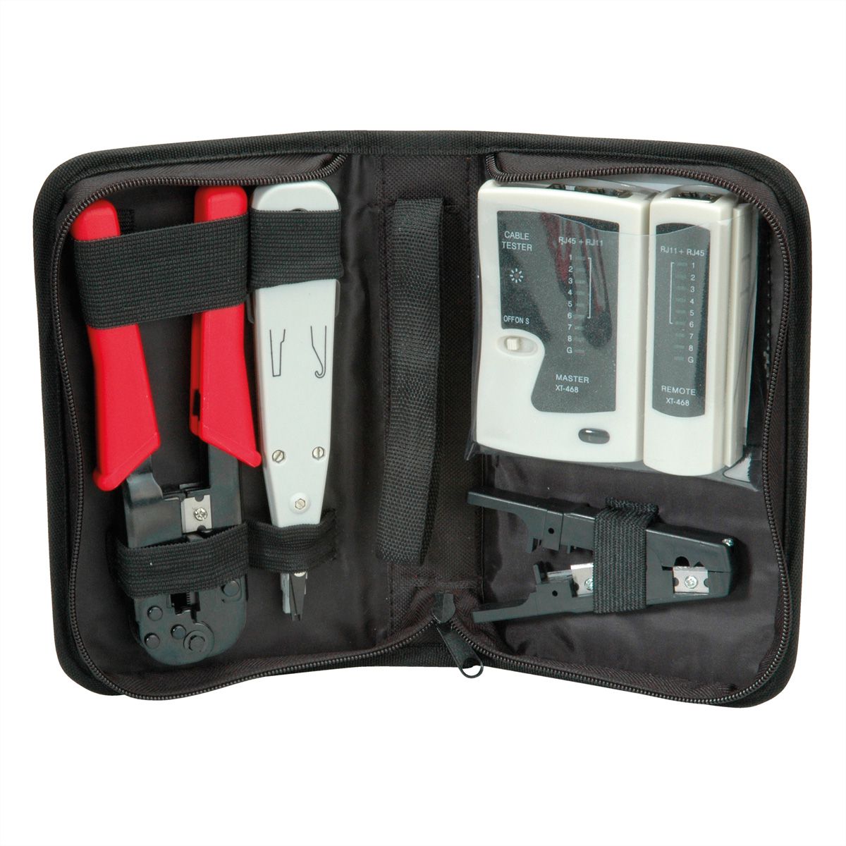 VALUE Set d'outillage réseau, 4 pièces