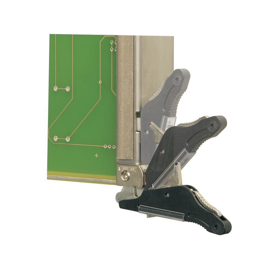 SCHROFF AdvancedTCA Kit de face avant, poignée IEA à levier avec ressort, profilé alu, 8 U, 6 HP
