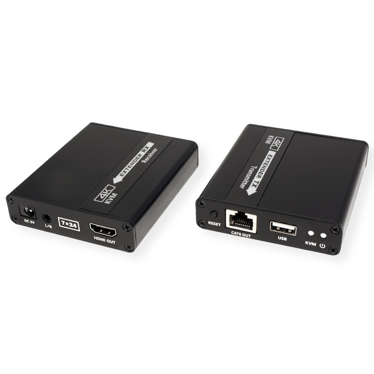 VALUE Prolongateur KVM via Cat.6/6A, HDMI, max. 70m