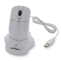 SEAL SHIELD Silver Storm Wireless STWM042WE, Souris étanche Wireless blanche 1000dpi