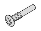 Vis à tête fraisée SCHROFF, Torx, 3 x 20, 100 pcs