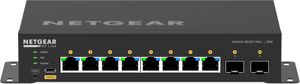 NETGEAR GSM4210PX-100EUS commutateur réseau Géré L2/L3 Gigabit Ethernet (10/100/1000) Connexion Ethernet, supportant l'alimentation via ce port (PoE) Noir