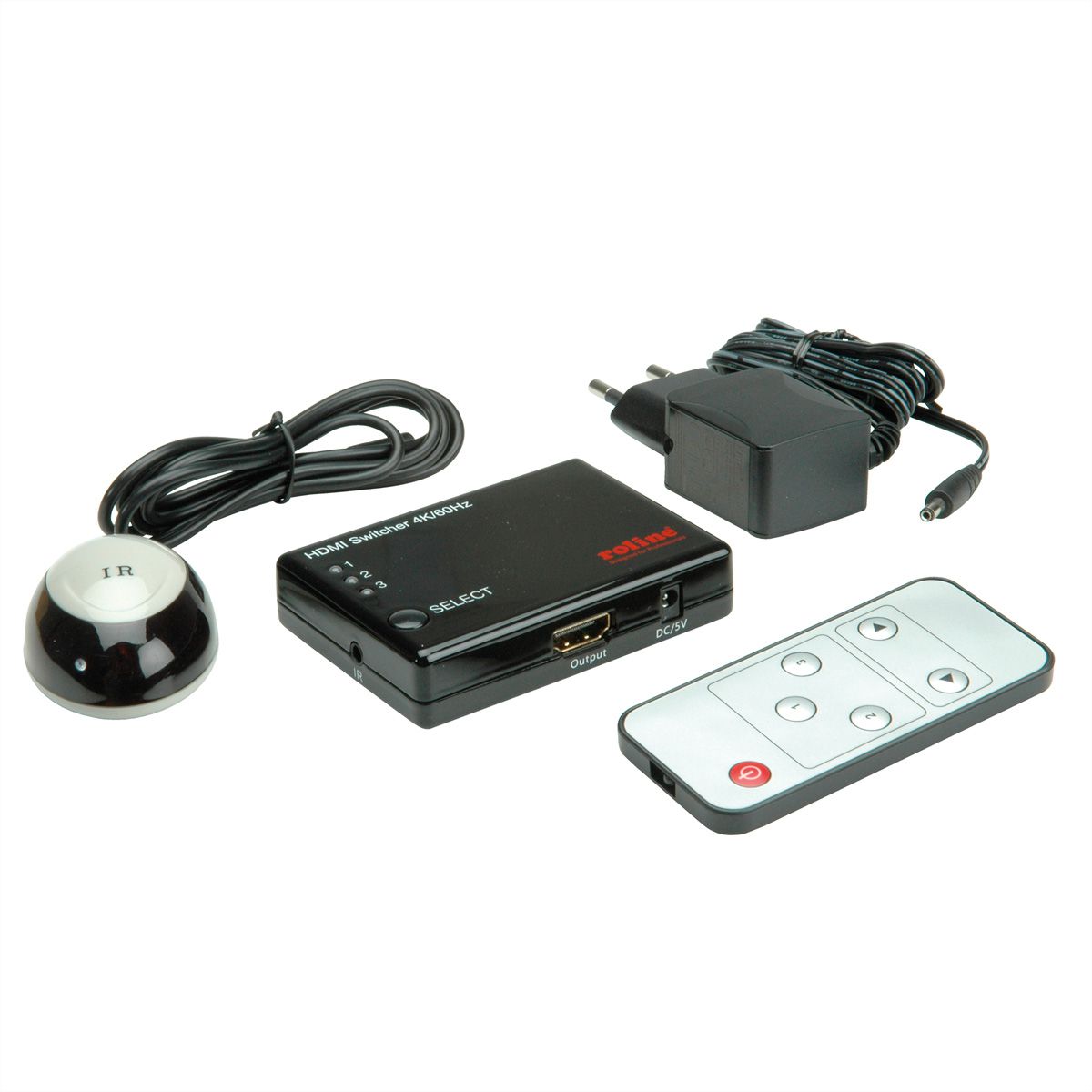 ROLINE Switch HDMI 4K 3 ports