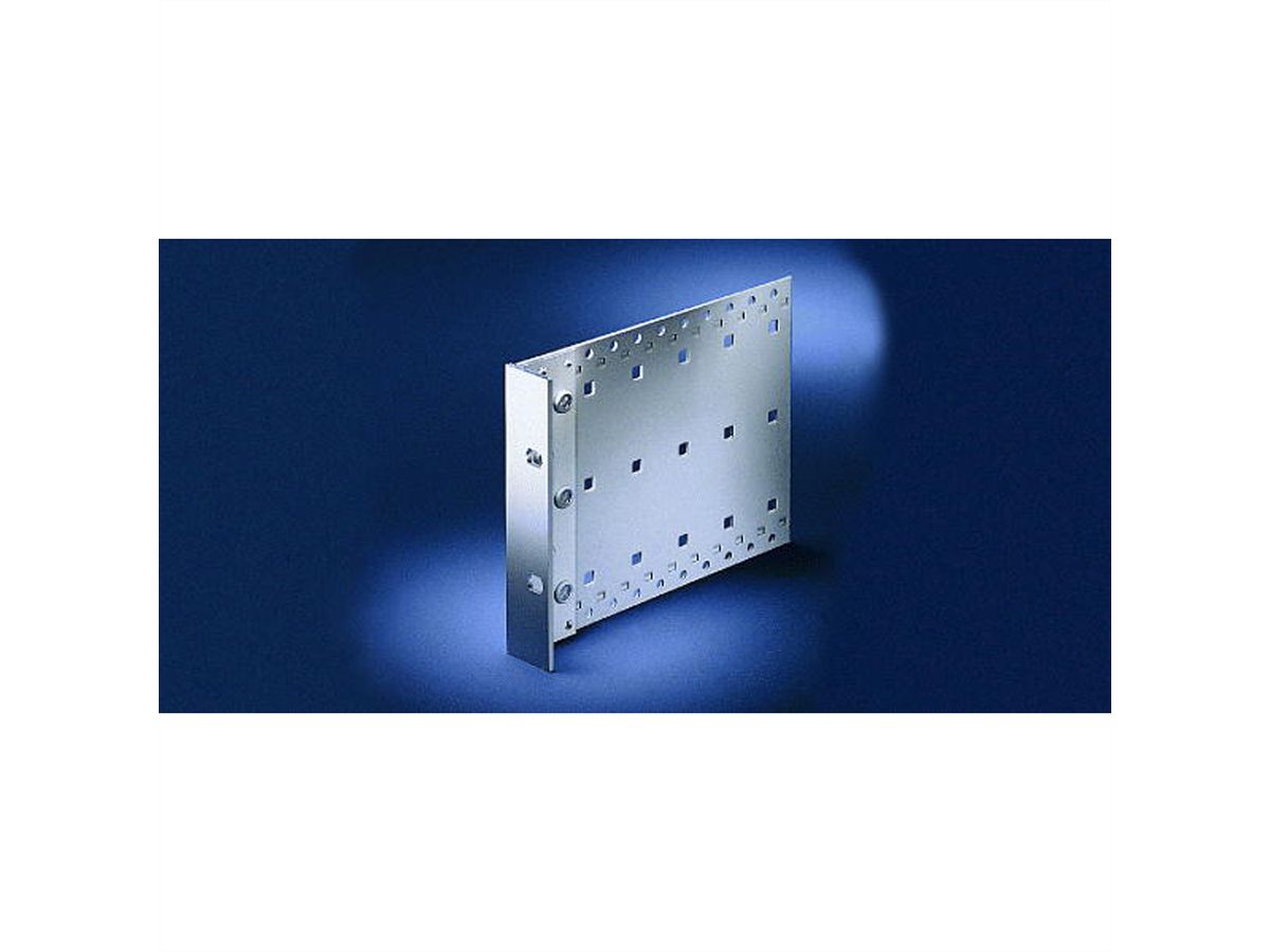 SCHROFF EuropacPRO Panneau latéral pour joint textile, type H, lourd, 3 U, 295 mm