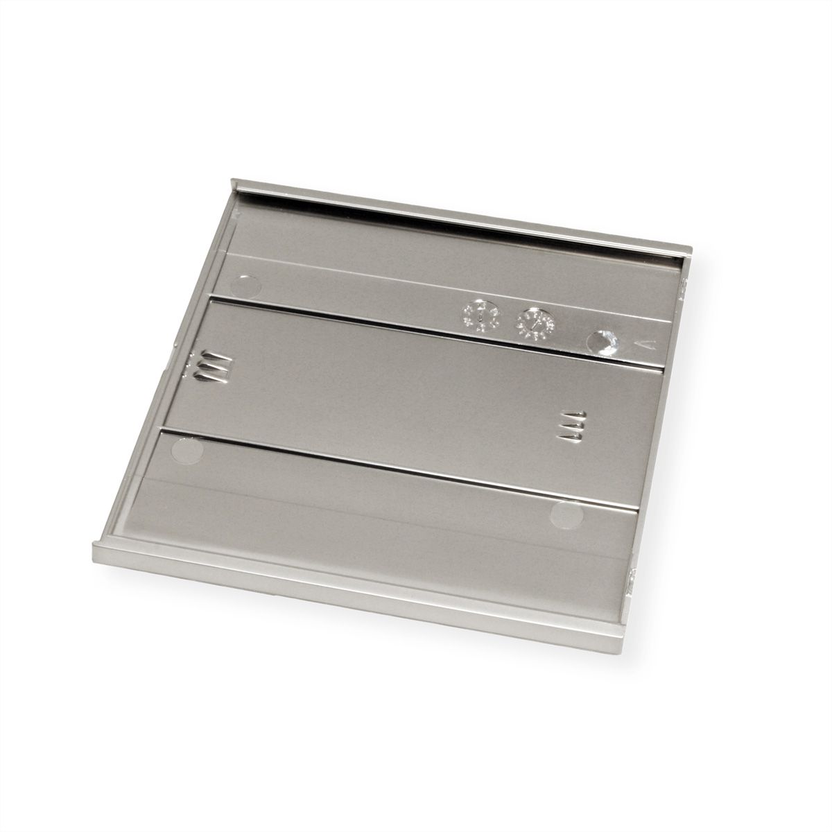 BACHMANN 2xDUE Couvercles aspect acier