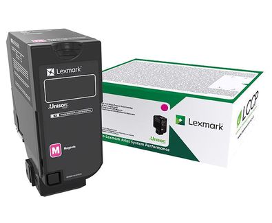 Lexmark 75B20M0 Cartouche de toner Original Magenta 1 pièce(s)