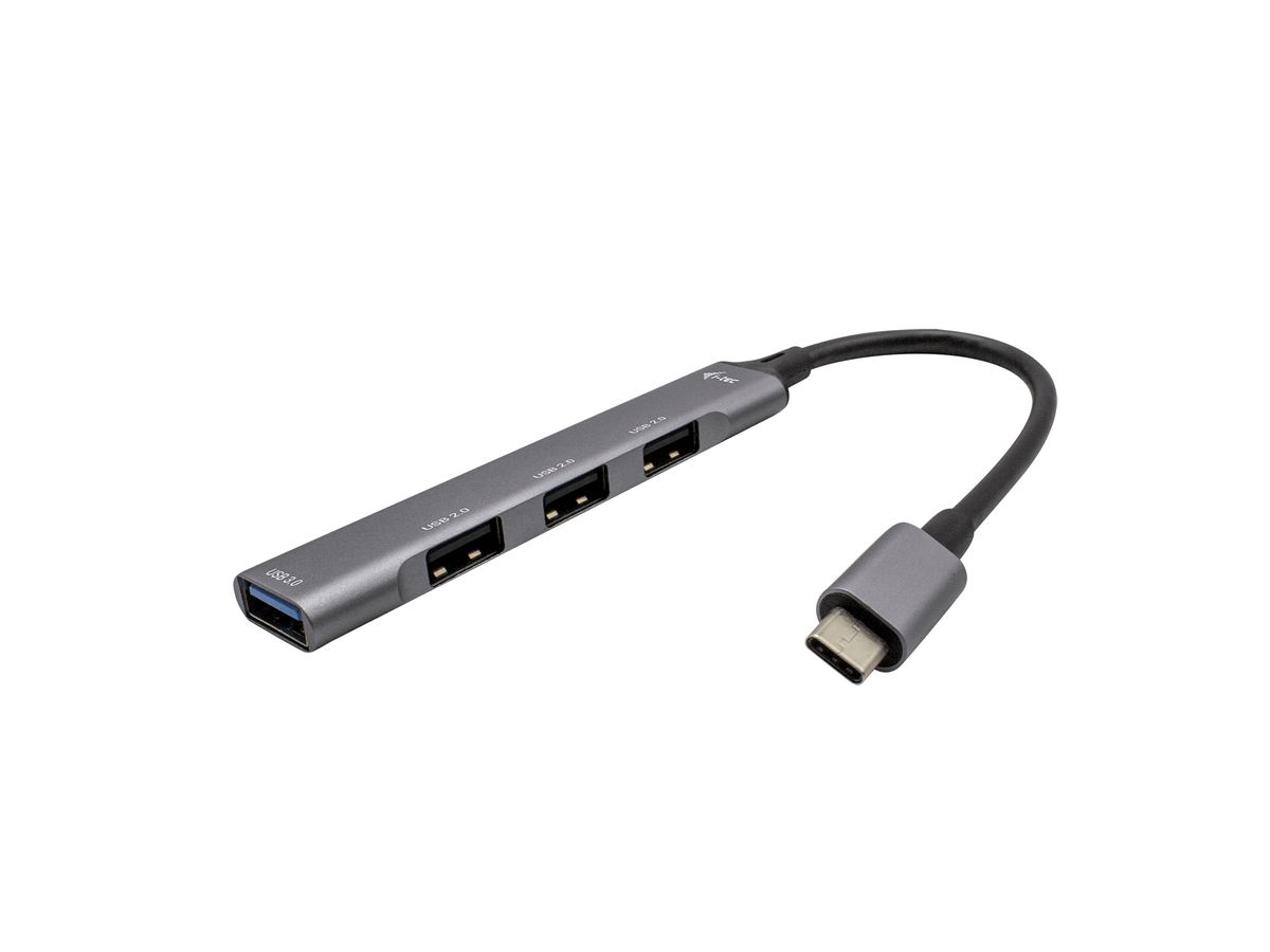 i-tec Metal USB-C HUB 1x USB 3.0 + 3x USB 2.0