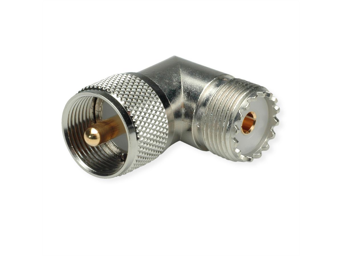 TELEGÄRTNER Connecteur UHF coudé mâle / femelle