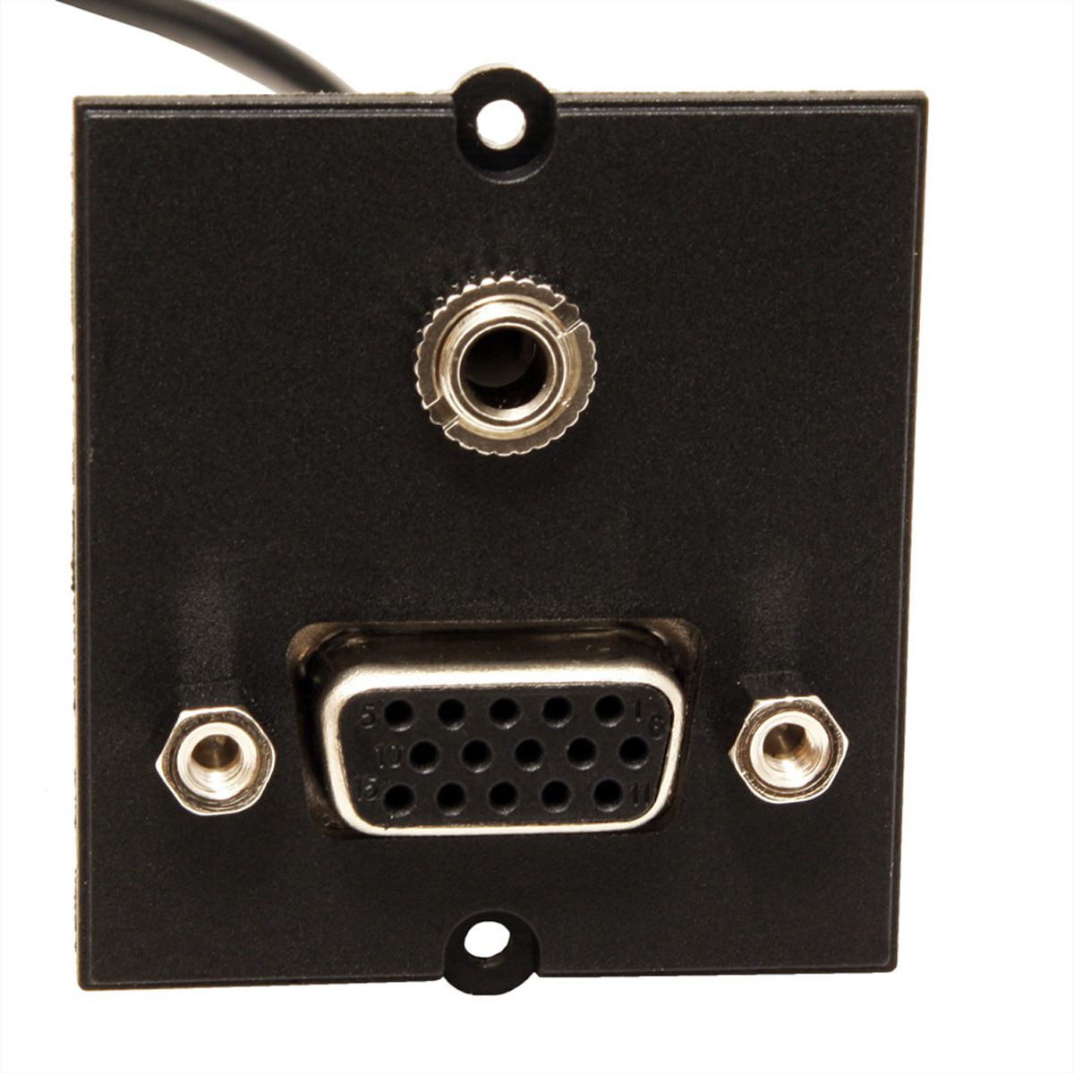 BACHMANN Module Custom 1x VGA+ Audio 3.5 mm Stéréo, noir