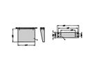 SCHROFF Table de rangement 19'' - TABLE DE RANGEMENT 19'' RAL7035