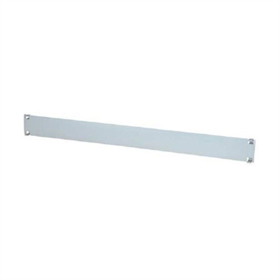 Caches plastiques 19" 1 UH, RAL 7035 gris clair, 10 pièces, gris