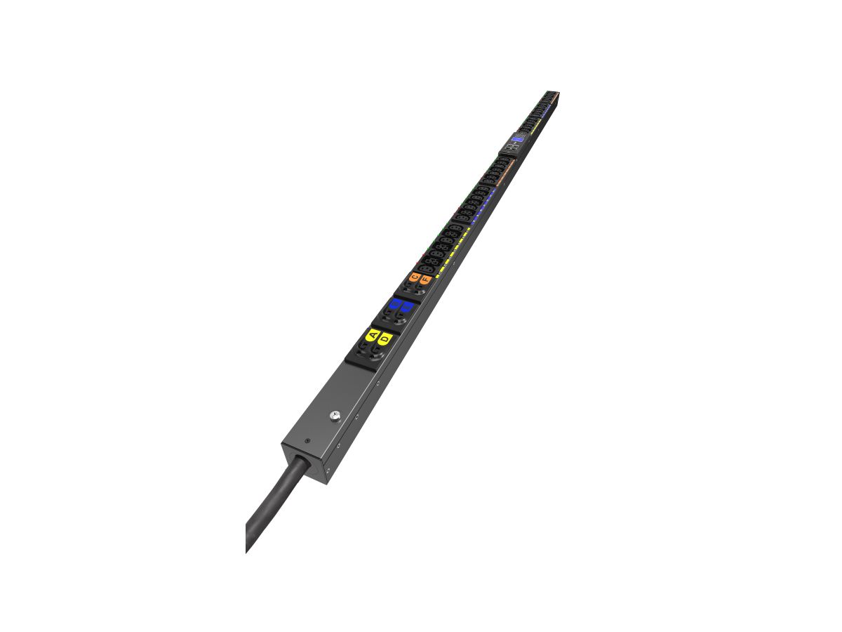 EATON EVMAF163X PDU G4 MA 0U 309 63A 1P , 24xC13,18xC39, noir