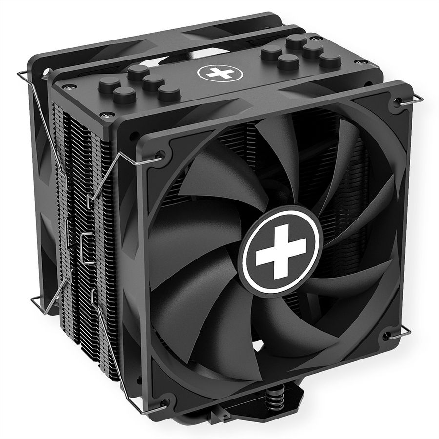 Xilence M705D AMD et Intel Ventirad, 2x 120mm PWM Ventilateur, 220W TDP