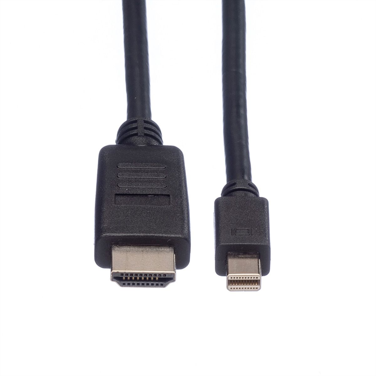 ROLINE Câble Mini DisplayPort, Mini DP - HDTV, M/M, noir, 4,5 m