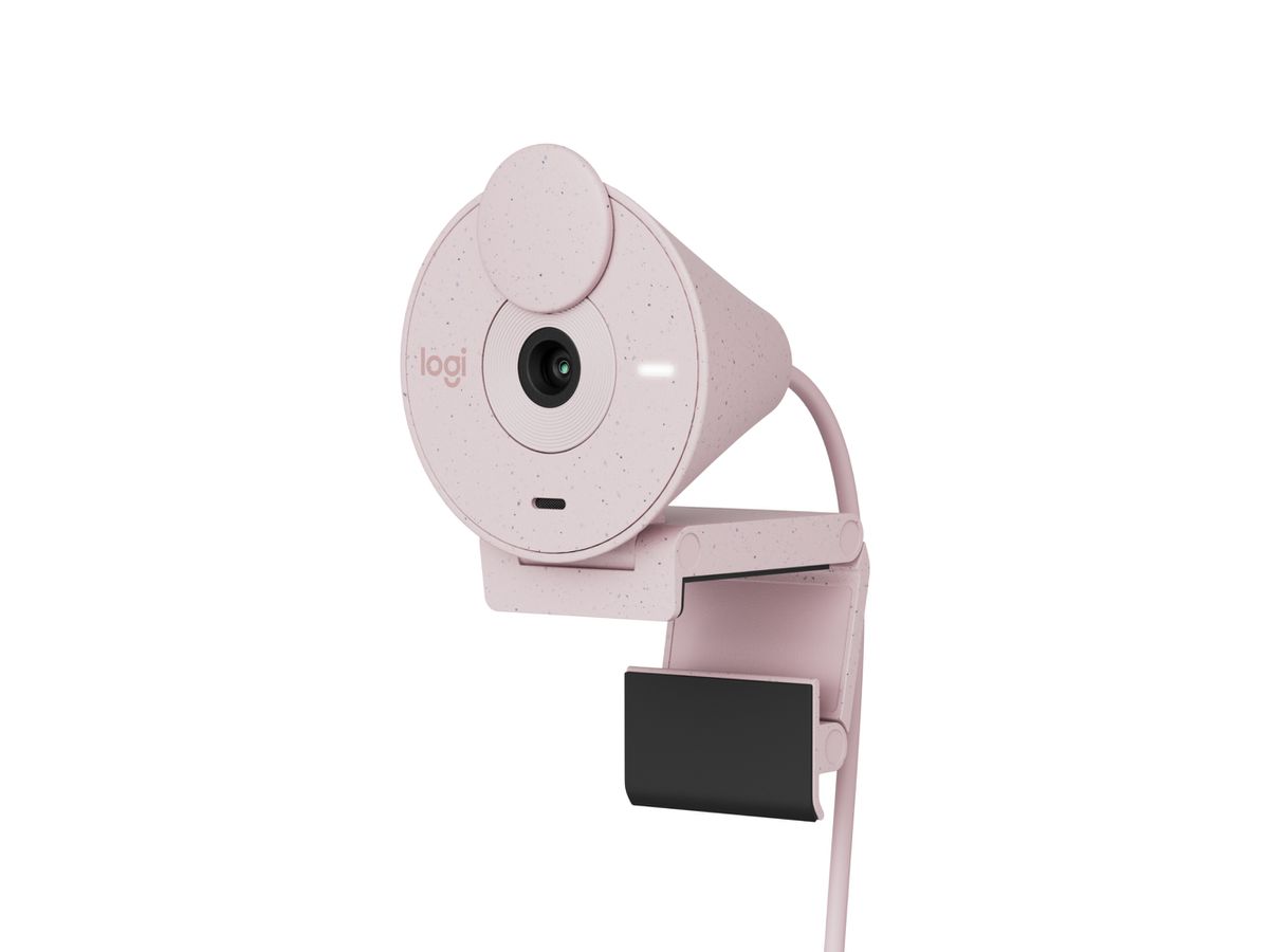 Logitech Brio 300 webcam 2 MP 1920 x 1080 pixels USB-C Rose