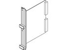 SCHROFF Unité enfichable, face avant, non blindée, pour poignée trapézoïdale statique, 6 U, 7 CV, 2,5 mm, alu, anodisé avant, conducteur arrière