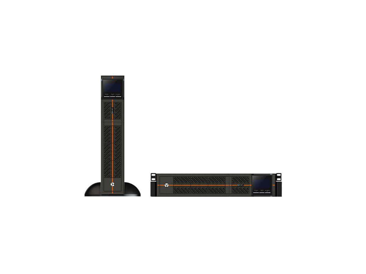 Vertiv Liebert GXTRT-2000IRT2UXL alimentation d'énergie non interruptible Double-conversion (en ligne) 2 kVA 1800 W 6 sortie(s) CA