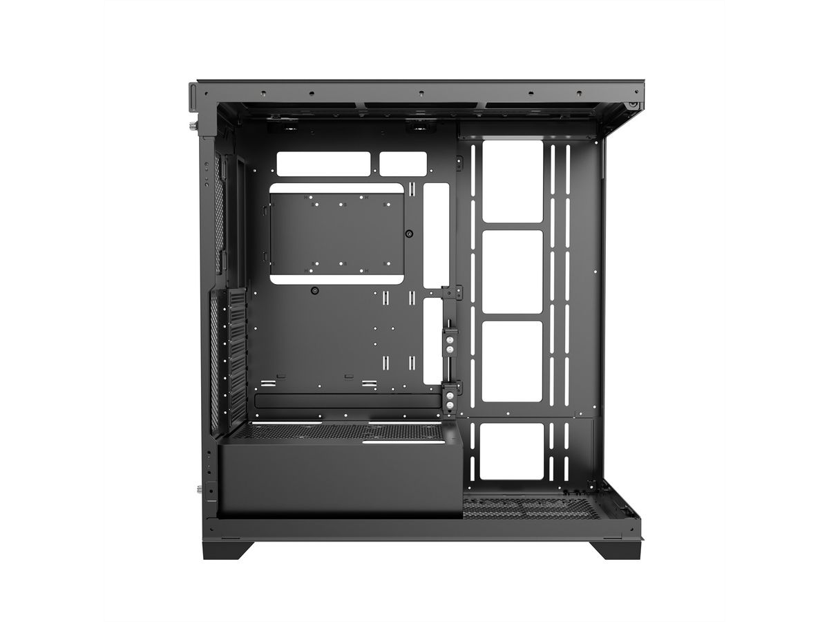 XILENCE Xilent Gleam X818.ARGB Gaming ATX PC noir, Tour RGB ATX Midi