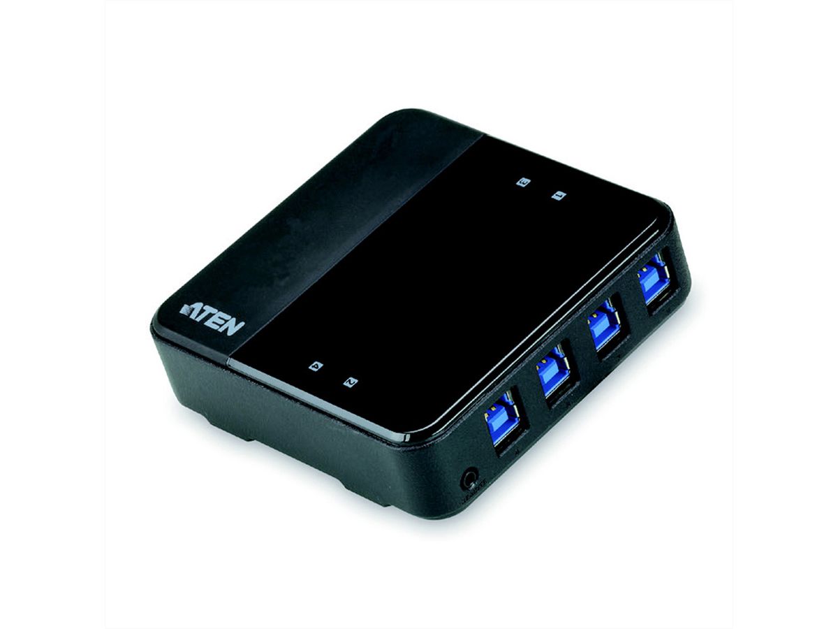 ATEN US434 Switch de partage des périphériques USB 3.0 à 4 ports