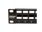 TRENDnet TC-KP24S Panneau de brassage vide à 24 ports pour Keystones 1U