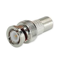 TELEGÄRTNER Adaptateur BNC-mâle / F-femelle